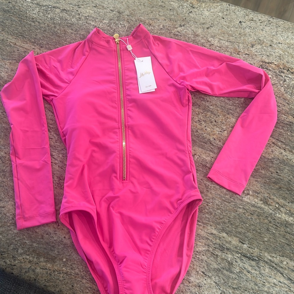 Lilly Pulitzer rash guard suit